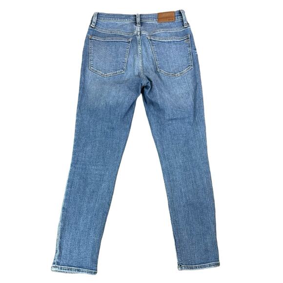 Madewell 9 inch Mid Rise Skinny Crop Jeans Button Fly Size 27 - Picture 2 of 8